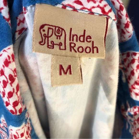 Inde Rooh Ruffled Dress sz M - Picture 11 of 13